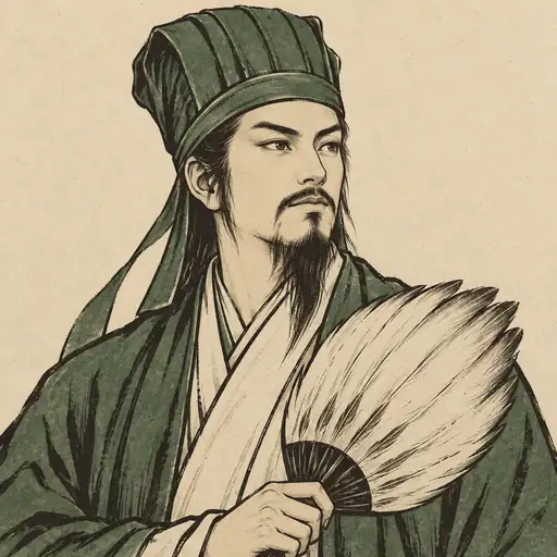 제갈량 초상 삽화